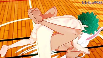 Mirko) And Izuku Midoriya Have Deep Sex