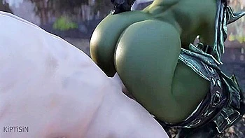 Orc And Nord Warrior Girls Were Fucked By Dragonborn Big Cock 1