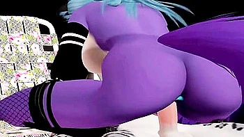 Phat Butt Fox Bounces On Jasons Cock (sl)