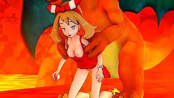May And Charizard - Doggy Style