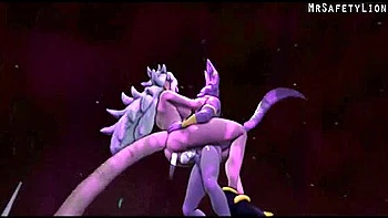 Dragonball Beerus Fucks Android 21!