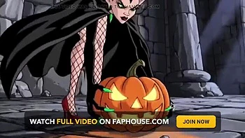 Maleficent Halloween Hentai: Magic Pumpkin MILF Fucks in 3D Cartoon