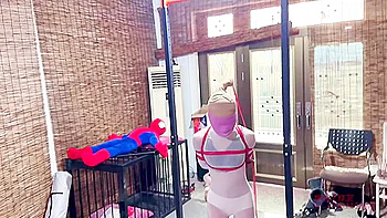 Asian Standing Bondage