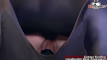 German Fetish Anal Gangbang For Petite Milf