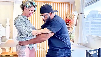 Granny Sabrina Gets Her Ass & Pussy Fucked Pov