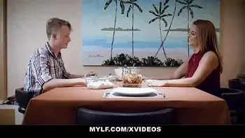 Busty StepMother (Juliett Russo) Fucks StepSon For Thanksgiving