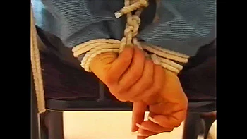 Casey J chair tied blonde