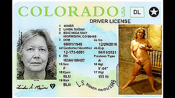 Linda Miner From Colorado Strips and Masturbates