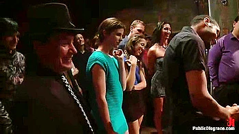 Big Booty Latina Tied And Fucked At Party