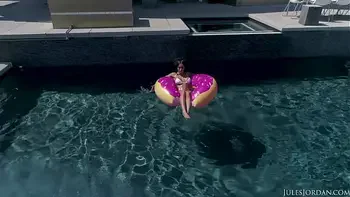 JulesJordan.com - Amia Miley Gets A Luxurious Fuck By A 12' Cock