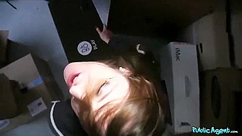 Horny Brunette Slides Strangers Thick Dick Into Her Wet Pussy 1