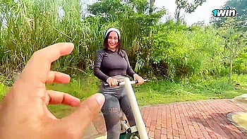 Brazzers yoga, Colombian mummy rocks workout - Jenifer Play, greatest porno HD!