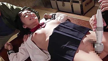 蔵の中て緊縛調教される女子校生 衝撃の田舎村女拉致誘拐事件!!監禁と縄と蝋燭と鞭と凌3p輪 琥珀やや