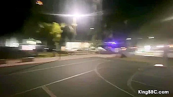 Outdoor Night Blowjob - Yvonne Carlo & Louie Smalls