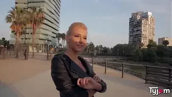 Curious blonde Katrin Tequila gets fucked by a hard dick guy