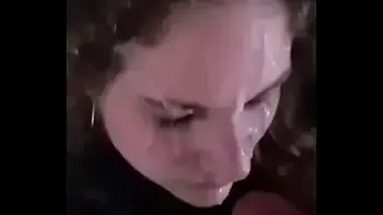 Huge Warm Messy Homemade Facial as Punishment