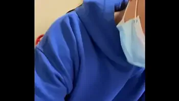 Public teasing leads to some staircase fun