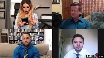 Huge tits employee Brooklyn Chase did not know it was a video chat