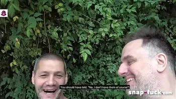 Milf Mya Lorenn enjoys anal threesome in Paris! Snap-Fuck.com