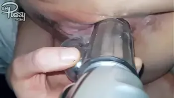 Closeup masturbation with rabbit vibrator