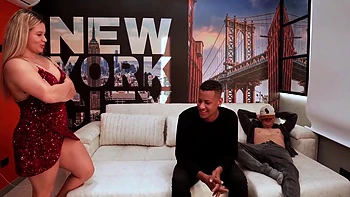 Blonde Stepmom Cant Believe Her Stepsons Friend Has Such A Big Cock