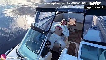 Sexy Captains Secret: Epic Risky Fuck On A Boat With Tory Sweety