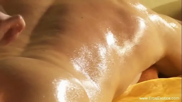 Massage For His Tired Huge Cock Making Deep Experience