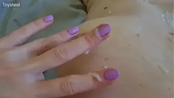 Deepest Amateur Friction, she sucking his dick, Deeply RIDING and takes all his cum on her stomach