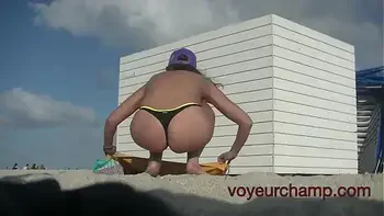 Exhibitionist Wife 464 Helena Price - Voyeur beach teasing and public pussy flash!
