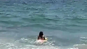 Little April In Masturbating Bikini Teen 18+ Goes Solo