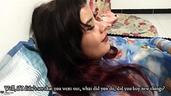 My Beautiful Colombian Stepsister Riding My Big, Tasty Cock - Spanish Porn In Spanish With Colombian Beautiful