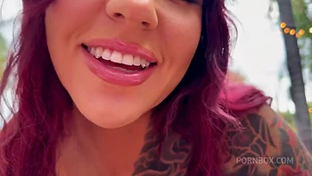 Tattoed Babe Luna Legend Suck And Cowgirl On My Pov