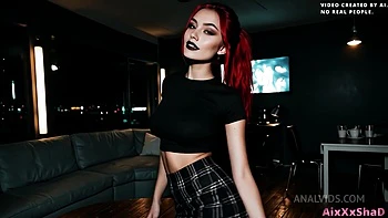 I Invited A Beauty For Tea, And She Preferred My Hot Cock, Fucked Her In The Ass And Filled Her Pussy With Cum [Ai Generated]