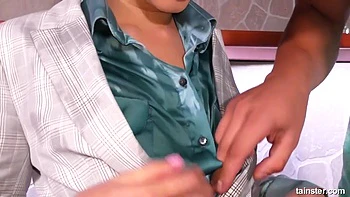 Horny Lover Pisses Over Pretty Face Of