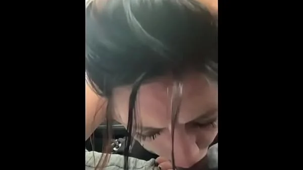 Trained  Throat Slut Obeys Her Master and Takes his cum