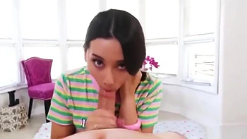 My Next Door Teen 18+ Neighbor A Blowjob So She Can Use My Pool - Aria Lee