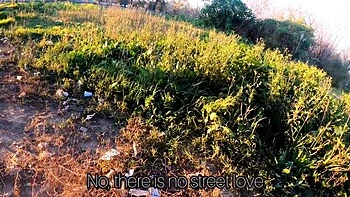 April BigAss Drinks Piss on Street in Real Outdoor Risk