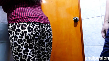 Ali Precio Gets Her Ass Pounded Hard in the Bathroom - Boyfriend Creampie