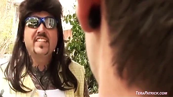 Dane Cross, Jay Lassiter And Tera Patrick In Cougar Uses Her Huge Boobs To Seduce The Gardener