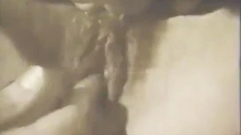 Vintage Threesome Black And White Sex Film