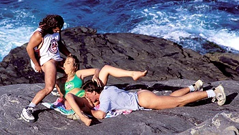 Lydia Gets Both Sockets Penetrated in MMF Threeway on Tropical Island - Private Porn Sex Videos