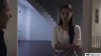 Perv man impregnates poor babysitter - Dick Chibbles and Alina Lopez