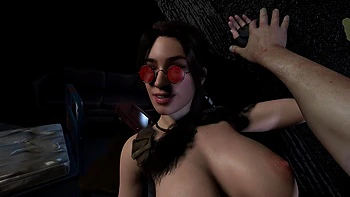 Standing Fuck Lara Croft - Tomb Raider Parody