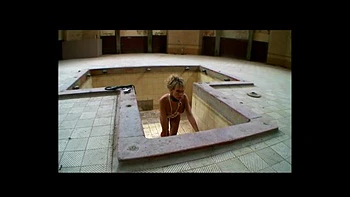 Dominating tits pussy pinching, big boobs blonde in bondage