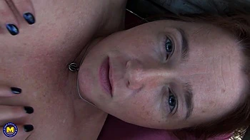 Horny American Wife Gypsy Leigh Plays with Herself Outside in a Public Park