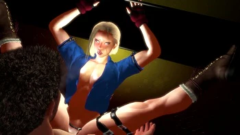 Cammy Sex Cage Fight - Street Fighter Parody