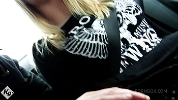 Horny Rocker Slut Wants To Fuck After Her Taxi Ride