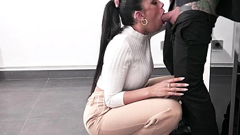 Quick Titty Fuck and Suck