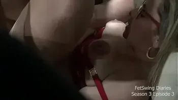 FETSWING DIARIES - S3 E3 C1 - Hot MILF Threesome Fun FFM - Real Swingers in Reality Show