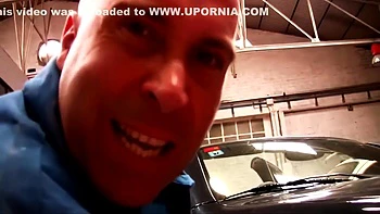 Two Sexy Sluts Are Screwed In A Garage By Rough Mechanics - Max Cortes And Mallory Moore